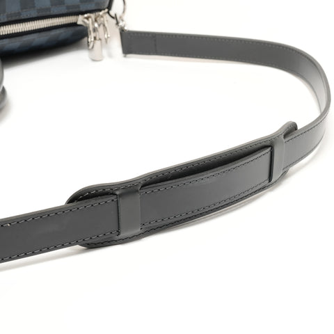 LOUIS VUITTON 2019 Damier Keepall Bandoulire 45 Boston bag black WS27580