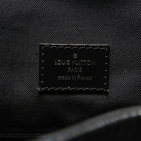 LOUIS VUITTON 2018 Damier Graphite Pixel Christopher PM Backpack  Daypack black WS27581