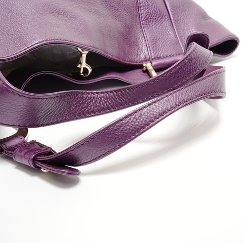 GUCCI leather Tote Bag purple WS27583