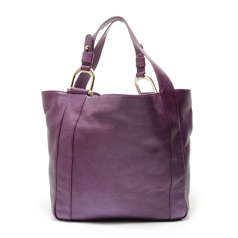 GUCCI leather Tote Bag purple WS27583