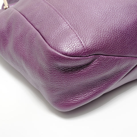 GUCCI leather Tote Bag purple WS27583