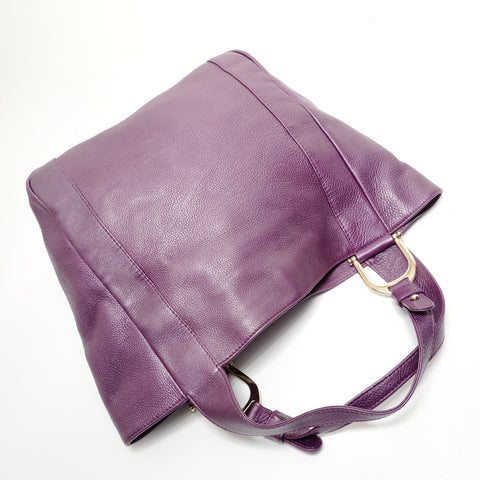 GUCCI leather Tote Bag purple WS27583