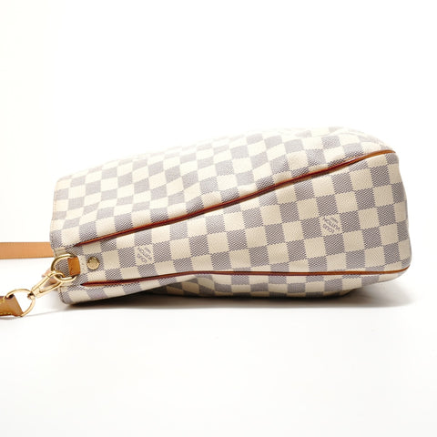 LOUIS VUITTON Damier Azur Sophie, made in 2013. Shoulder Bag white WS27584