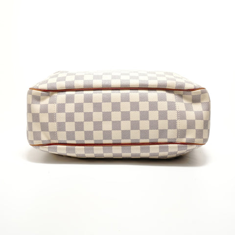 LOUIS VUITTON Damier Azur Sophie, made in 2013. Shoulder Bag white WS27584