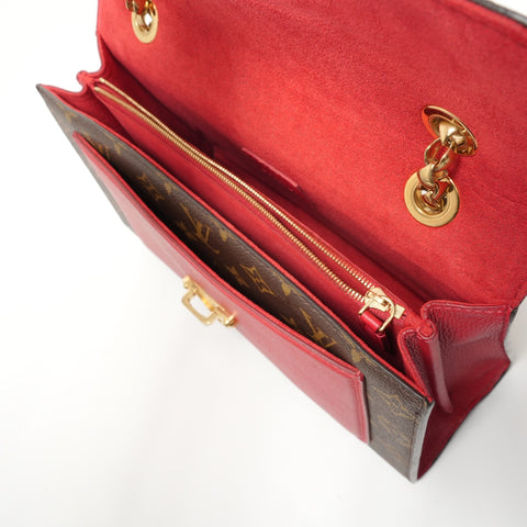LOUIS VUITTON Monogram Victoire, made in 2018. Shoulder Bag Brown WS27585