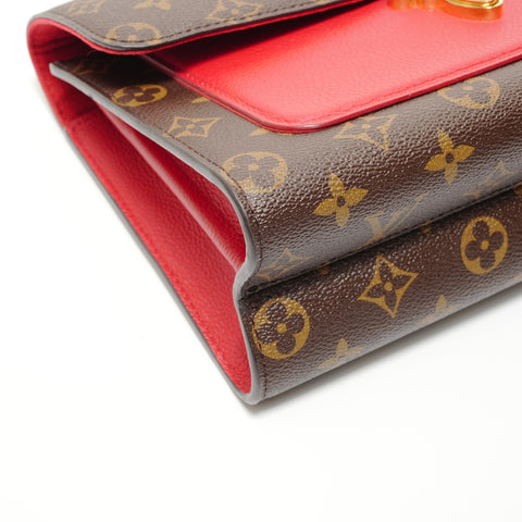 LOUIS VUITTON Monogram Victoire, made in 2018. Shoulder Bag Brown WS27585