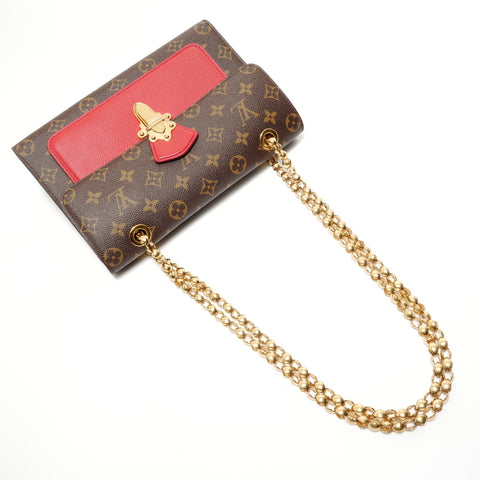 LOUIS VUITTON Monogram Victoire, made in 2018. Shoulder Bag Brown WS27585