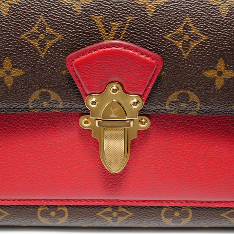 LOUIS VUITTON Monogram Victoire, made in 2018. Shoulder Bag Brown WS27585