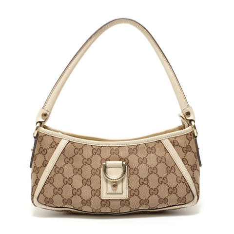 GUCCI GG canvas Abbey Handbag beige WS27589
