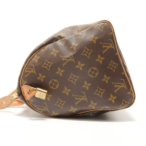 LOUIS VUITTON 1998 Monogram Speedy 30 Handbag Brown WS27590