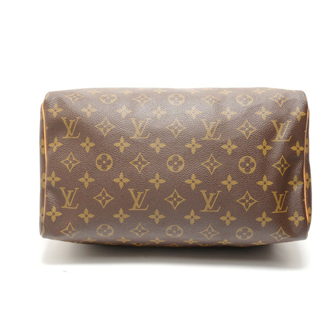 LOUIS VUITTON 1998 Monogram Speedy 30 Handbag Brown WS27590