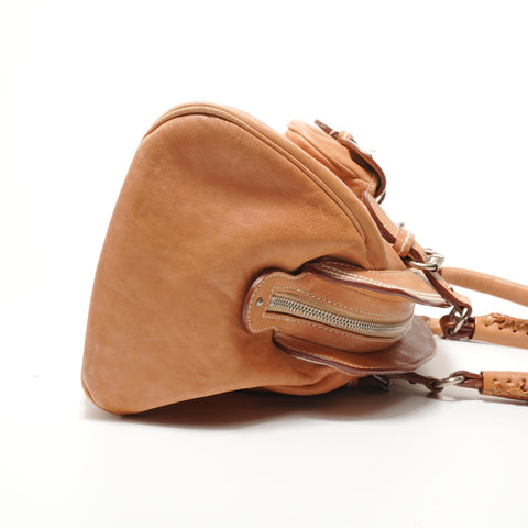 Christian Dior leather Shoulder Bag Brown WS27592