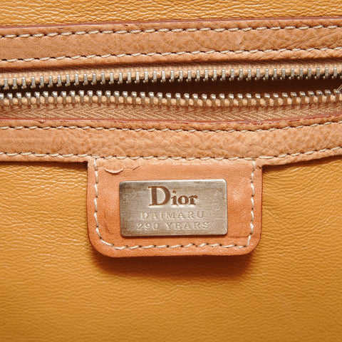 Christian Dior leather Shoulder Bag Brown WS27592