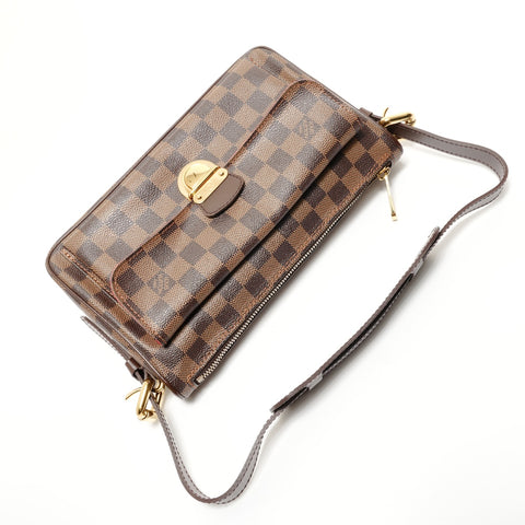 LOUIS VUITTON 2006 Damier Ravello GM Shoulder Bag Brown WS27595