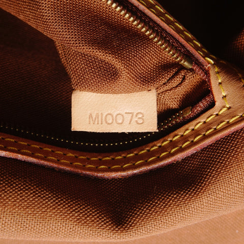 LOUIS VUITTON Monogram Mini Looping (2003 model) Shoulder Bag Brown WS27596
