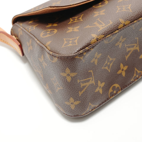 LOUIS VUITTON Monogram Mini Looping (2003 model) Shoulder Bag Brown WS27596