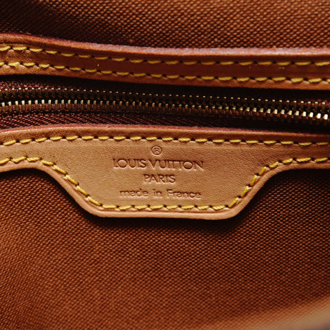 LOUIS VUITTON Monogram Mini Looping (2003 model) Shoulder Bag Brown WS27596