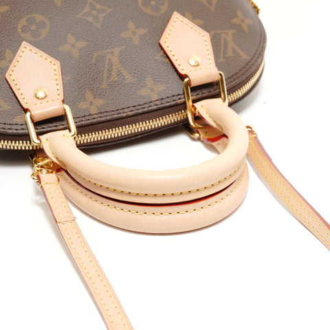 LOUIS VUITTON アルマBB Monogram Handbag Brown WS27597