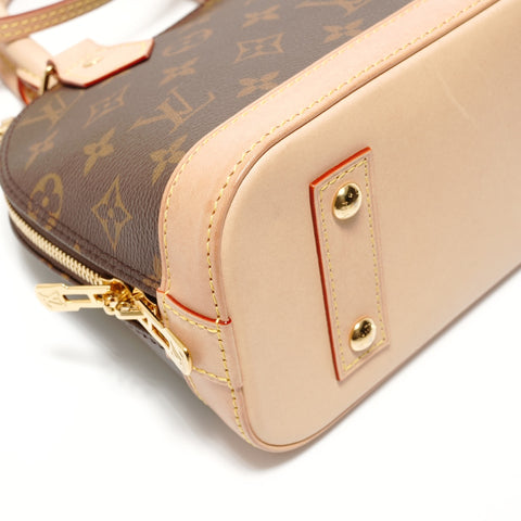 LOUIS VUITTON アルマBB Monogram Handbag Brown WS27597