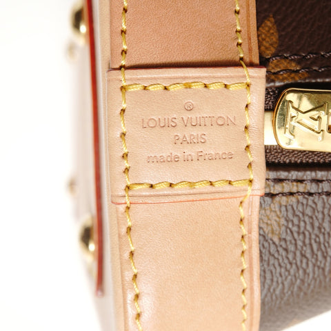 LOUIS VUITTON アルマBB Monogram Handbag Brown WS27597