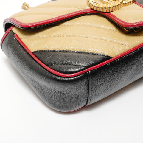 GUCCI GG Marmont Chain Shoulder Bag multicolor WS27598