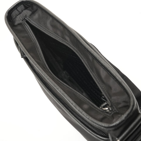 PRADA Nylon logo Shoulder Bag black WS27605