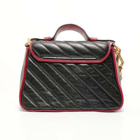 GUCCI GG Marmont 2-way Handbag black WS27610