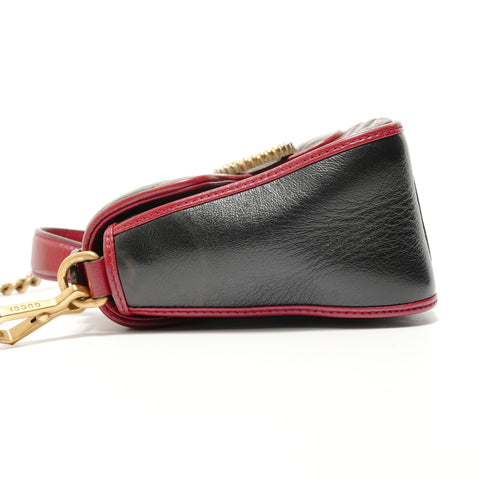 GUCCI GG Marmont 2-way Handbag black WS27610
