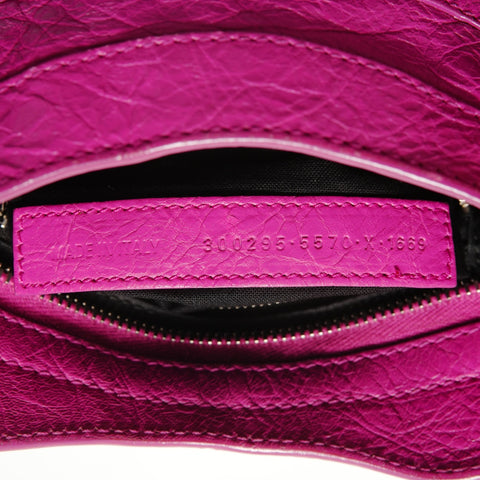 BALENCIAGA Classic Mini City 2-way Handbag pink WS27611