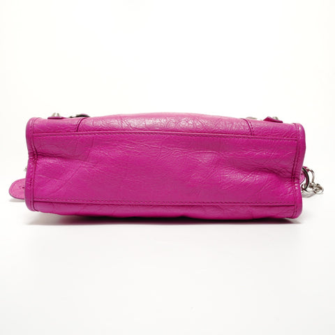 BALENCIAGA Classic Mini City 2-way Handbag pink WS27611
