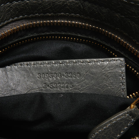 BALENCIAGA Giant Mini City 2way Handbag gray WS27612