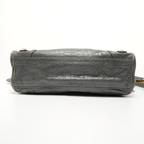 BALENCIAGA Giant Mini City 2way Handbag gray WS27612