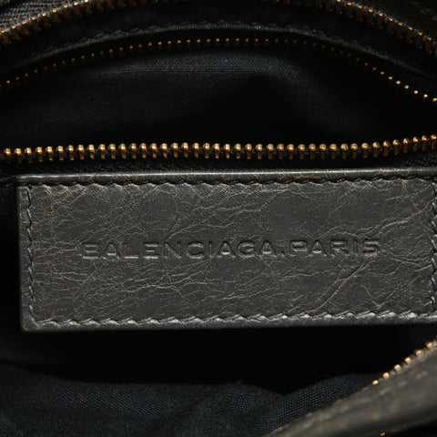 BALENCIAGA Giant Mini City 2way Handbag gray WS27612