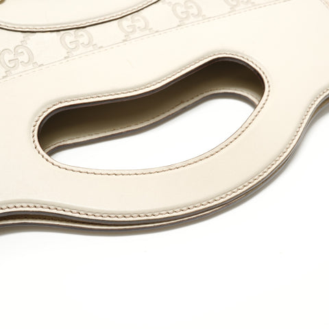 GUCCI GG Shima Horsebit Handbag beige WS27613