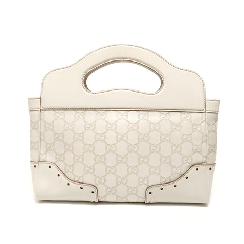 GUCCI GG Shima Horsebit Handbag beige WS27613