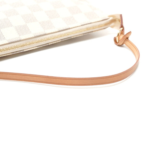LOUIS VUITTON Damier Azur pochette (2006 model) - Accessories Shoulder Bag white WS27614
