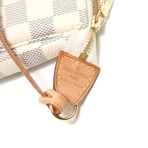 LOUIS VUITTON Damier Azur pochette (2006 model) - Accessories Shoulder Bag white WS27614