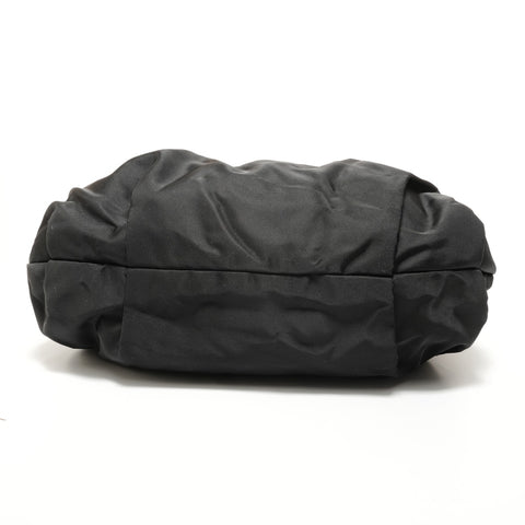 PRADA Nylon Shoulder Bag black WS27615