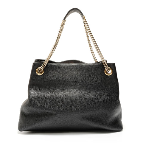 GUCCI Soho Chain Shoulder Bag black WS27616