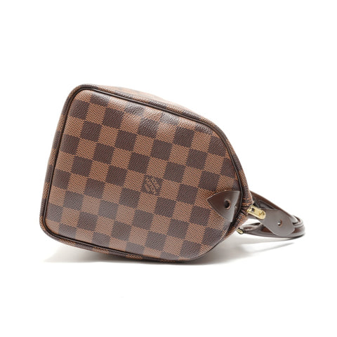 LOUIS VUITTON 2015 Damier Speedy 25 Handbag Brown WS27620
