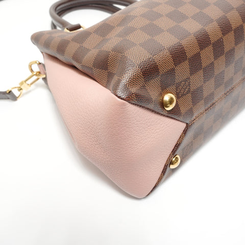 LOUIS VUITTON Damier Brittany, made in 2018. Handbag Brown WS27621