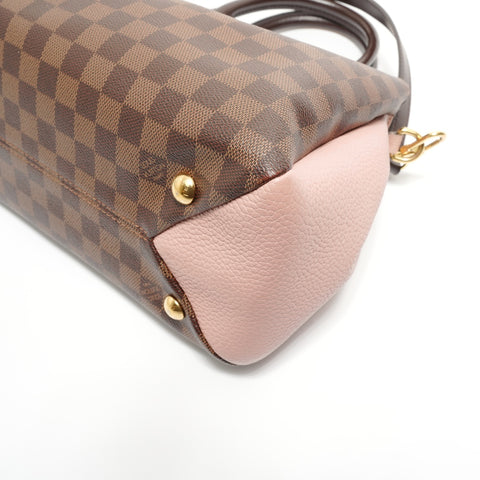 LOUIS VUITTON Damier Brittany, made in 2018. Handbag Brown WS27621
