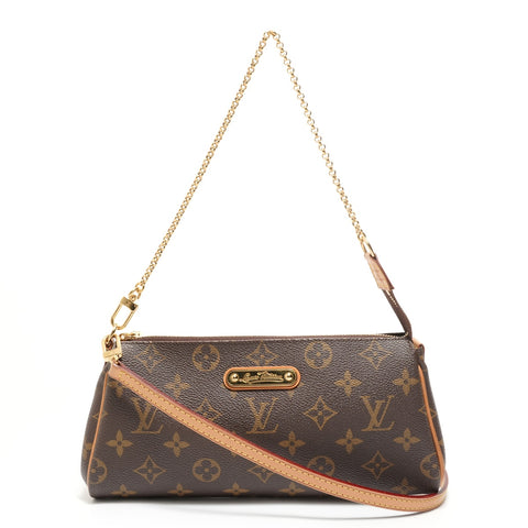 LOUIS VUITTON Monogram Eva, made in 2012 Shoulder Bag Brown WS27623