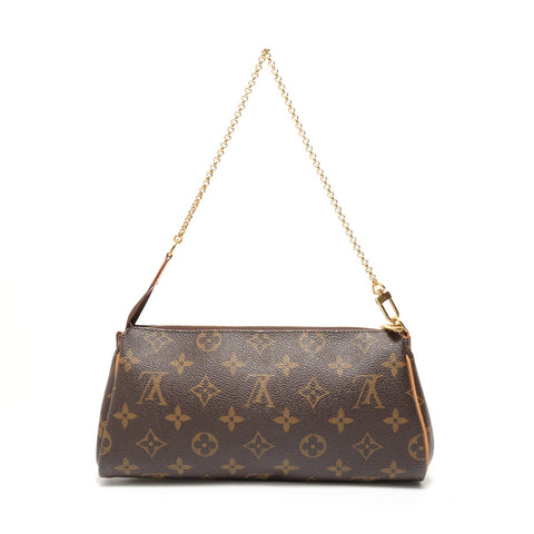 LOUIS VUITTON Monogram Eva, made in 2012 Shoulder Bag Brown WS27623