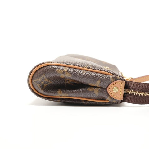 LOUIS VUITTON Monogram Eva, made in 2012 Shoulder Bag Brown WS27623