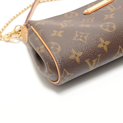 LOUIS VUITTON Monogram Eva, made in 2012 Shoulder Bag Brown WS27623