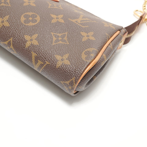 LOUIS VUITTON Monogram Eva, made in 2012 Shoulder Bag Brown WS27623