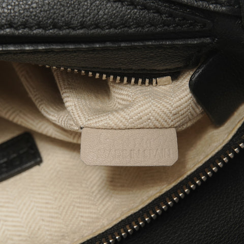 CELINE Puzzle 2-way Leather Shoulder Bag black WS27632