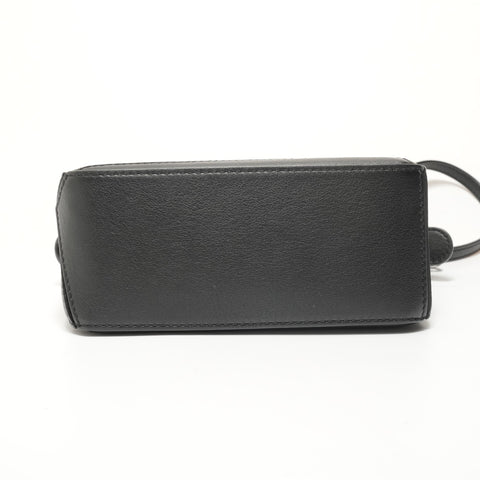 CELINE Puzzle 2-way Leather Shoulder Bag black WS27632