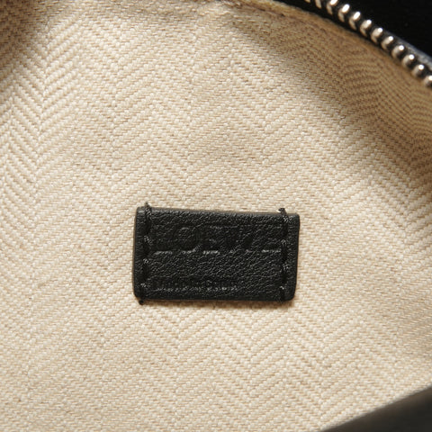 CELINE Puzzle 2-way Leather Shoulder Bag black WS27632